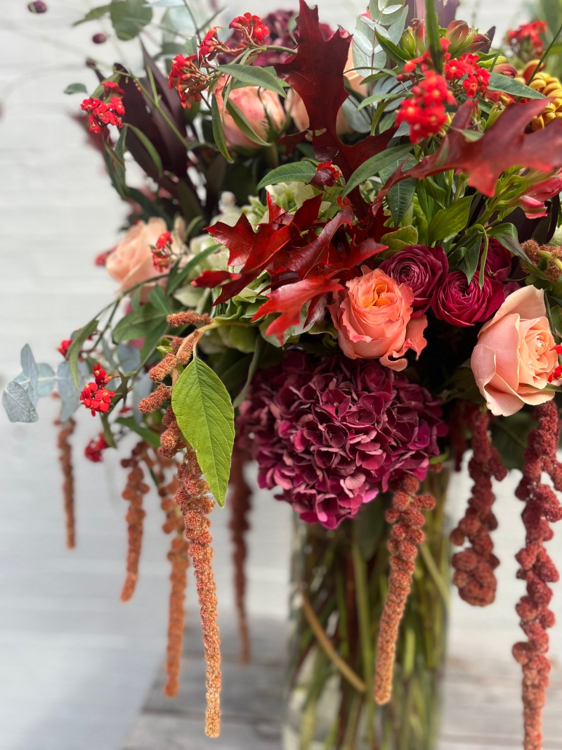 Autumn Vase Arrangement