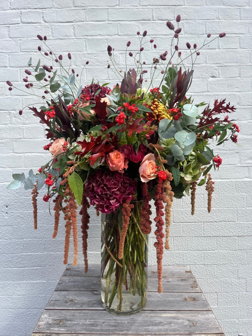 Autumn Vase Arrangement