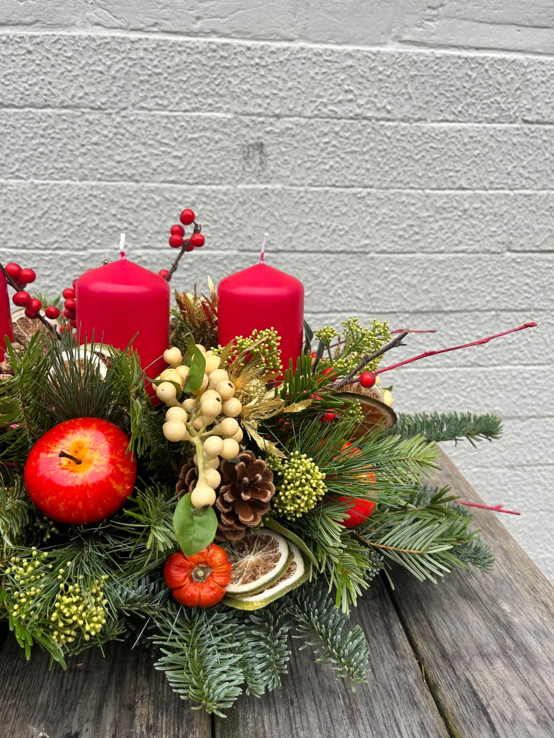 Luxury Church Candle Table Arrangement