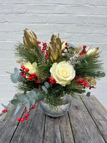 Christmas Vase Arrangement