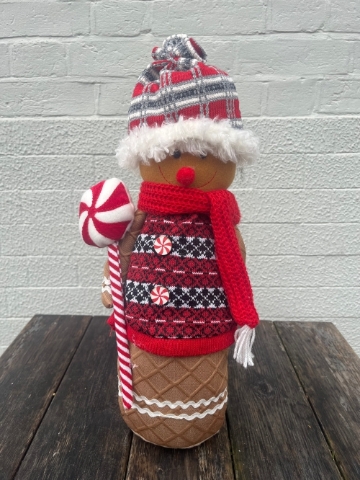 Gingerbread Man Plush Decoration