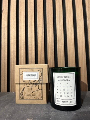 Norfolk living Advent Candle