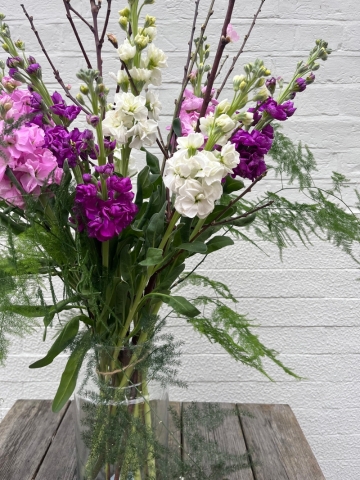 The Scented Stock Vase